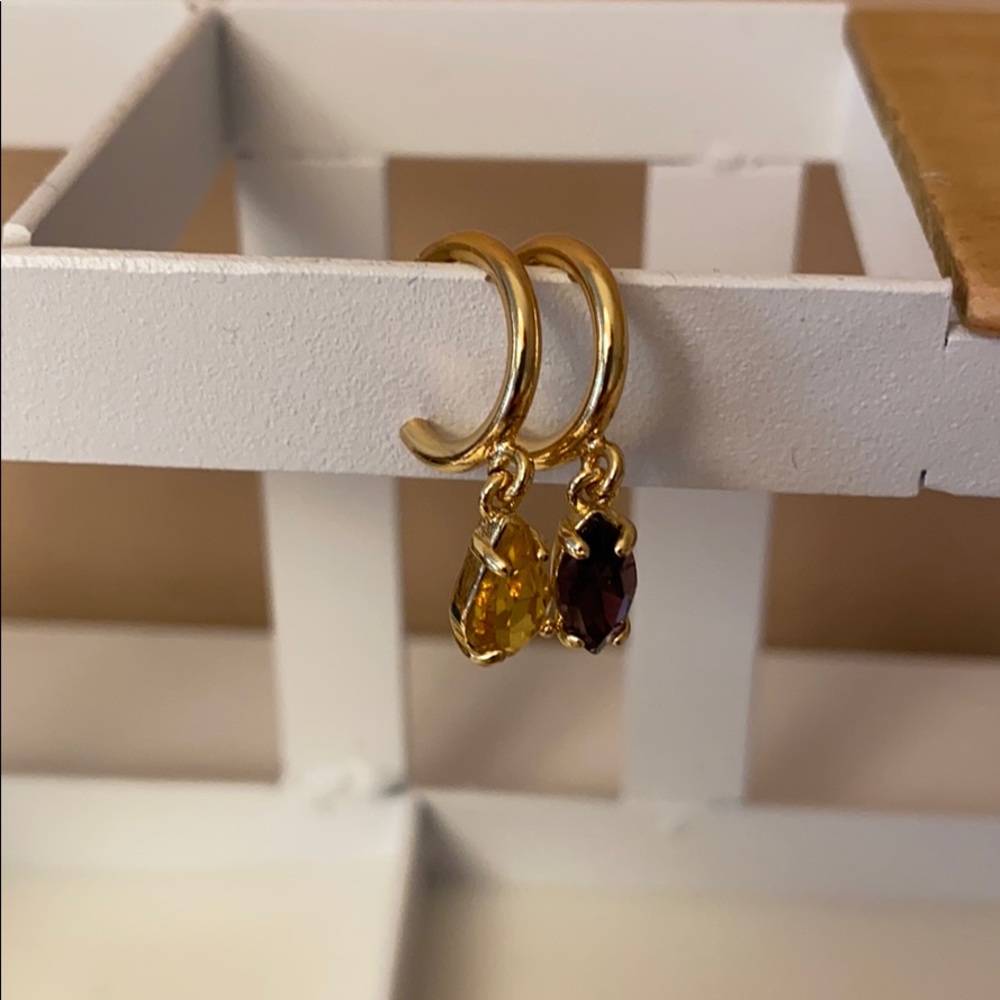BaubleBar Gem Huggie Hoops ✨ OBO